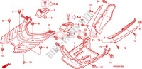 FLOOR PANEL for Honda SCV 100 LEAD 2010