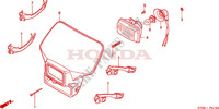 HEADLIGHT for Honda XR 200 R 2002