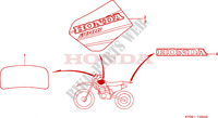 MARK (1) for Honda XR 200 R 2001
