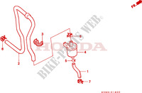 BREATHER SEPARATOR (CH125T SW) for Honda CH 125 SPACY 1996