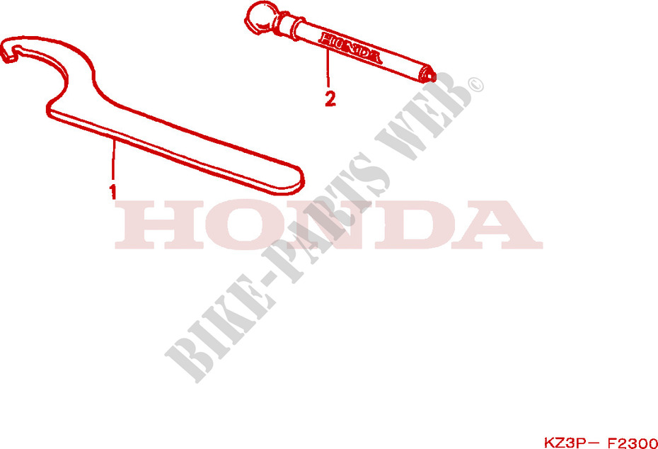 TOOL for Honda CR 250 R 1999