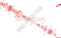 KICKSTARTER AXLE for Honda INNOVA 125 2011