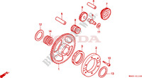 STARTER MOTOR CLUTCH for Honda FX 650 2000