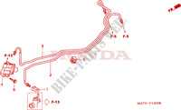 BRAKE CONTROL VALVE for Honda CBR 1100 SUPER BLACKBIRD 2003