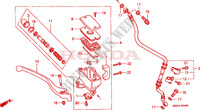 FRONT BRAKE MASTER CYLINDER for Honda VT 1100 SHADOW C3 2000