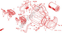 AIR CLEANER (CB600F3/4/5/6) for Honda CB 600 F HORNET 2006