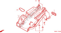 REAR FENDER (CB600F2/F22) for Honda CB 600 F HORNET 34HP 2002