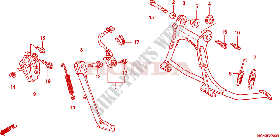 STAND for Honda GL 1800 GOLD WING ABS 2004
