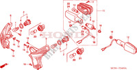 INDICATOR for Honda TRANSALP 650 2007