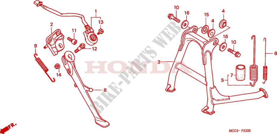STAND for Honda CB 1100 X11 2001