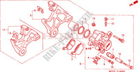 REAR BRAKE CALIPER for Honda VTR 1000 SP1 2000