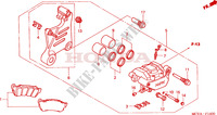 REAR BRAKE CALIPER (VTX1800C15/6/7/8) for Honda VTX 1800 C 2005