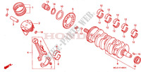 CRANKSHAFT for Honda CBR 929 RR 2001