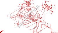 FUEL TANK (CBR900RR2,3) for Honda CBR 954 RR 2002