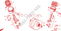 CRANKSHAFT for Honda VT 1100 SHADOW C2 2000