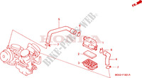SUB AIR CLEANER for Honda VT 1100 SHADOW C2 2000