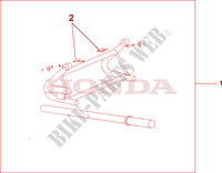 REAR MAINTENANCE STAND VT600C for Honda SHADOW VT 750 2001