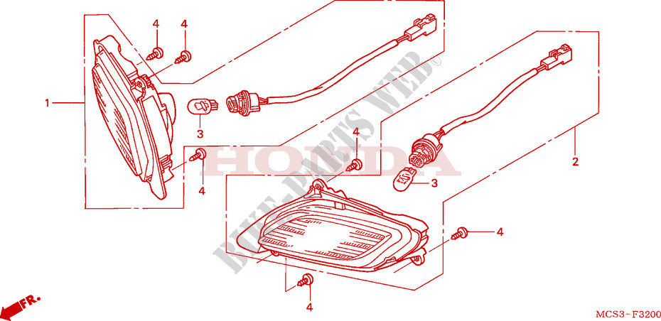 INDICATOR for Honda ST 1300 ABS 2003