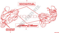 STICKERS (FJS400D9/FJS 400A) for Honda SILVER WING 400 2010