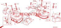 CYLINDER HEAD COVER for Honda SHADOW VT 750 AERO ABS 2008