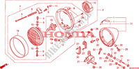 HEADLIGHT for Honda SHADOW VT 750 AERO 2009