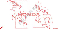 REAR SHOCK ABSORBER for Honda SHADOW VT 750 AERO 2009