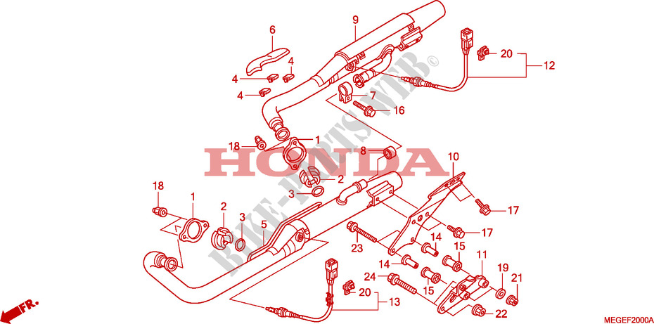 FINAL DRIVEN GEAR for Honda SHADOW VT 750 PHANTOM 2011