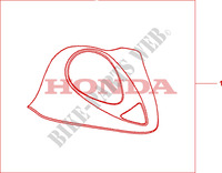 CENTER CR PLATE for Honda 700 DN01 2009