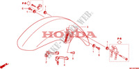 FRONT FENDER for Honda 700 DN01 2010