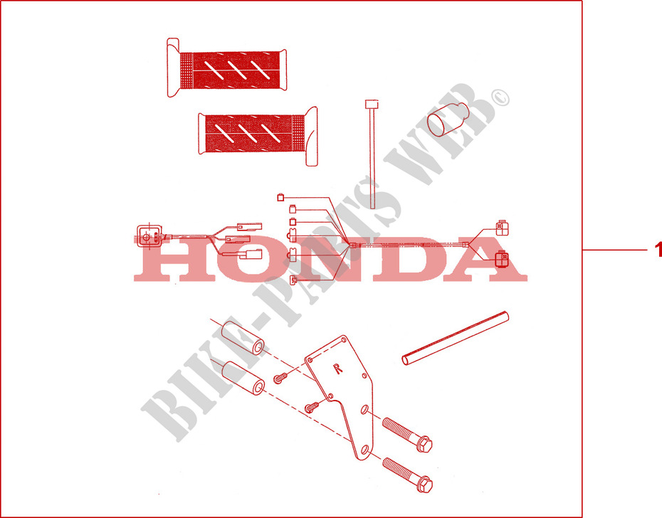 GRIP HEATER for Honda 700 DN01 2009