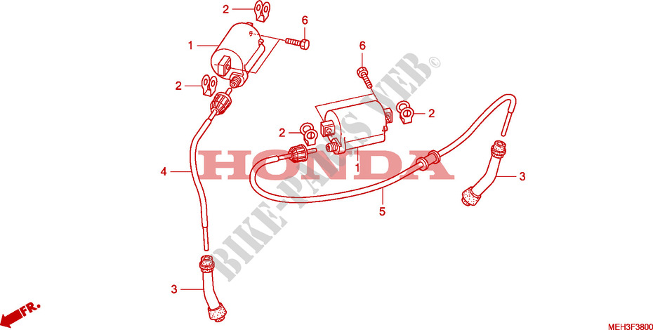 IGNITION COIL for Honda 700 DN01 2008