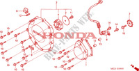 RIGHT CRANKCASE COVER for Honda CB 1300 TWO TONE 2003