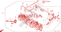 THROTTLE BODY (ASSY.) for Honda CB 1300 TWO TONE 2003