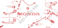 PEDAL for Honda CB 1300 S FAIRING 2007