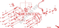 RIGHT CRANKCASE COVER for Honda CB 1300 ABS FAIRING 2006