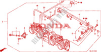THROTTLE BODY (ASSY.) for Honda CB 1300 S FAIRING 2007