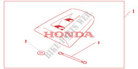 SEAT COWL WINNING RED for Honda CBR 1000 RR REPSOL 2005