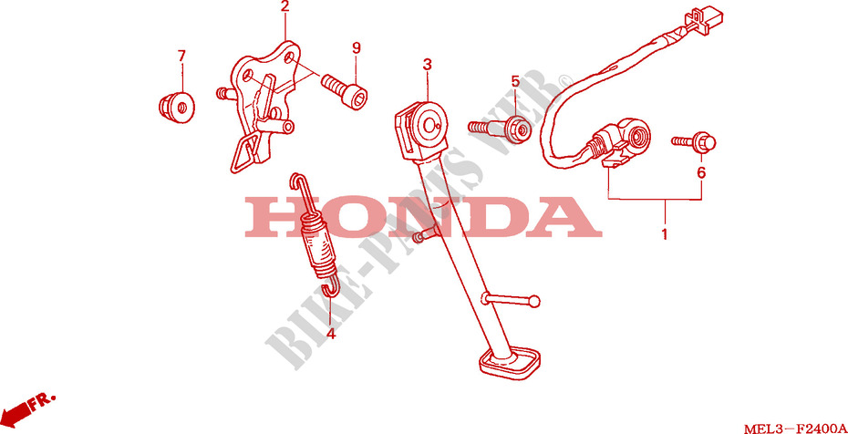 STAND for Honda CBR 1000 RR FIREBLADE 2005