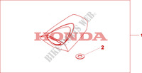 SEAT COWL*NHA66P* for Honda CBR 600 RR ABS 2009