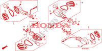 WINKER(3) for Honda CBR 600 RR TRICOLOR 2011