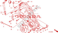 RIGHT CRANKCASE COVER for Honda CBR 1000 RR FIREBLADE ABS BLACK 2011