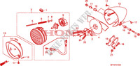 HEADLIGHT for Honda VT 1300 C 2011