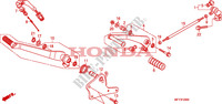 PEDAL for Honda VT 1300 C ABS 2010