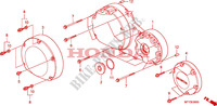 RIGHT CRANKCASE COVER for Honda VT 1300 C ABS 2011 2011