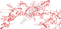 REAR FENDER for Honda VFR 1200 DCT 2011