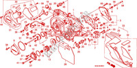RIGHT CRANKCASE COVER(VFR 1200FD) for Honda VFR 1200 DCT 2011