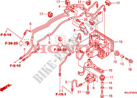 ABS MODULATOR for Honda CBF 1000 F ABS 2011