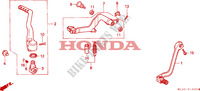 BRAKE PEDAL   KICK  for Honda CR 500 R 1993