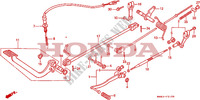 BRAKE PEDAL for Honda VT 1100 SHADOW 1988