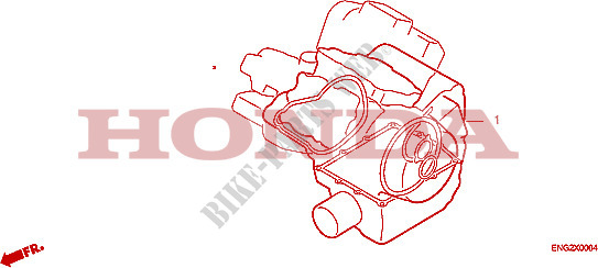 GASKET KIT for Honda VT 1100 SHADOW 1994